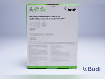 Laddare Bil, Road RockStar, Belkin. Ny, Obruten förpackning.