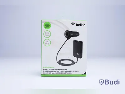 Laddare Bil, Road RockStar, Belkin. Ny, Obruten förpackning.