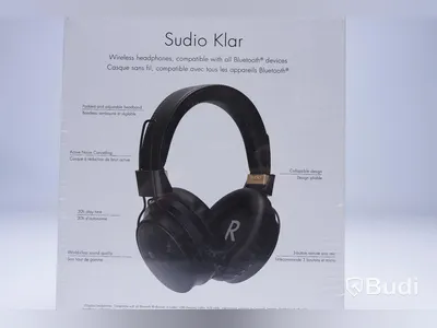 Trådlösa hörlurar. Sudio Klar med aktiv brusreducering Ny, Obruten förpackning.
