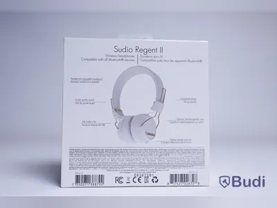 Trådlösa hörlurar. Sudio Regent II Ny, Obruten förpackning.