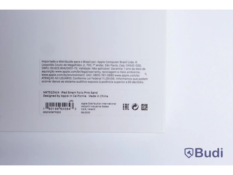 iPad Pro skydd, Apple Smart Folio 11-tum (1:a och 2:a generationen). Rosa. Ny, Obruten förpackning.