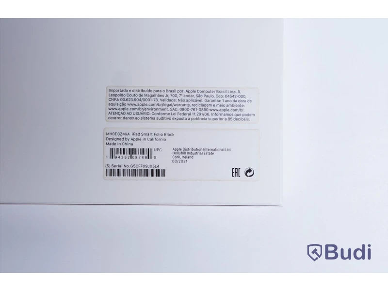 iPad Air skydd, Apple Smart Folio (4:e generationen). Svart. Ny.