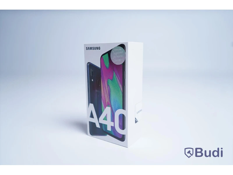 Samsung Galaxy A40 4G 64 GB Ny, Obruten förpackning.