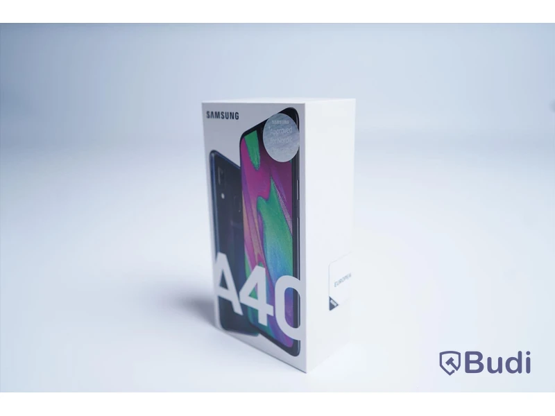 Samsung Galaxy A40 4G 64 GB Ny, Obruten förpackning.
