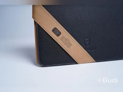 iPad Pro fodral, Woolnut Leather Sleeve 12,9-tum. Svart. Ny, Obruten förpackning.
