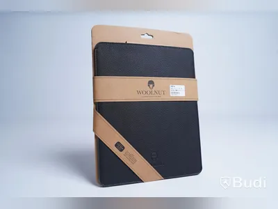 iPad Pro fodral, Woolnut Leather Sleeve 12,9-tum. Svart. Ny, Obruten förpackning.