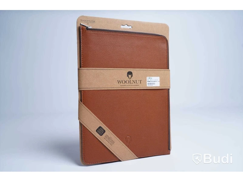 Macbook Pro fodral, Woolnut Leather Folio 13-tum. Brun. Ny, Obruten förpackning.