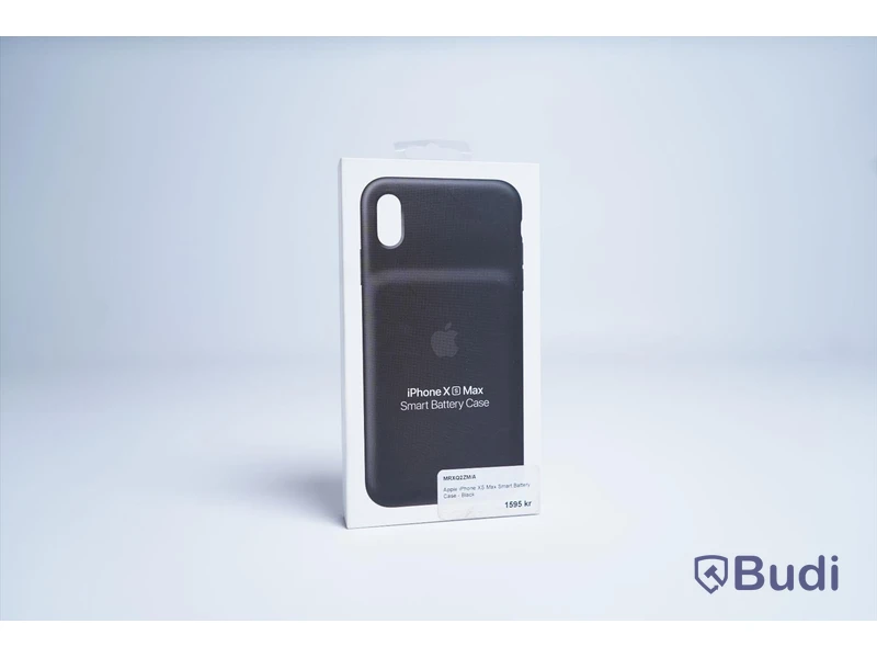 Mobilskal, Apple iPhone XS Max Smart Battery Case. Svart. Ny, Obruten förpackning.