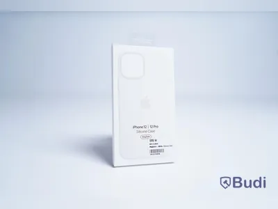 Mobilskal, Apple iPhone 12 Pro Silicone Case. Vit. Ny, Obruten förpackning.