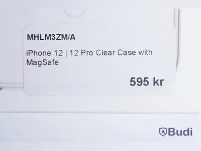 Mobilskal, Apple iPhone 12 Clear Case. Ny, Obruten förpackning.