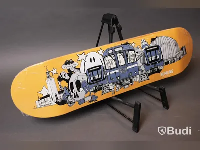 Skateboard inkl. grepptejp - Bumling Sthlm, 8.125. Tejp Enuff Skateboards. Ny, Obruten förpackning.