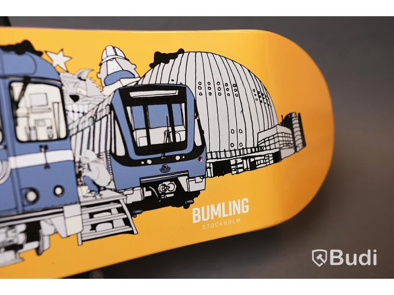 Skateboard inkl. grepptejp - Bumling Sthlm, 8.125. Tejp Enuff Skateboards. Ny, Obruten förpackning.