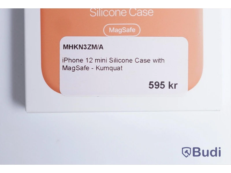 Mobilskal, Apple iPhone 12 mini Silicone Case. Orange. Ny, Obruten förpackning.