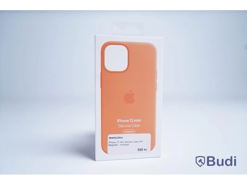 Mobilskal, Apple iPhone 12 mini Silicone Case. Orange. Ny, Obruten förpackning.