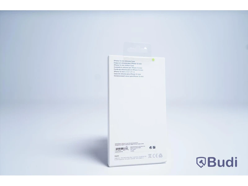 Mobilskal, Apple iPhone 12 mini Silicone Case. Vit. Ny, Obruten förpackning.