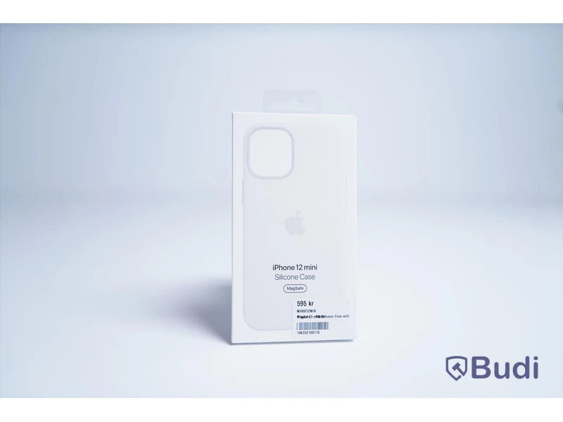 Mobilskal, Apple iPhone 12 mini Silicone Case. Vit. Ny, Obruten förpackning.