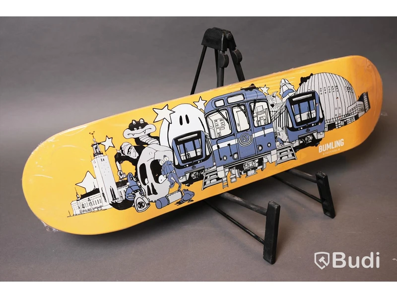 Skateboard inkl. grepptejp - Bumling Sthlm, 7.75. Tejp Enuff Skateboards. Ny, Obruten förpackning.