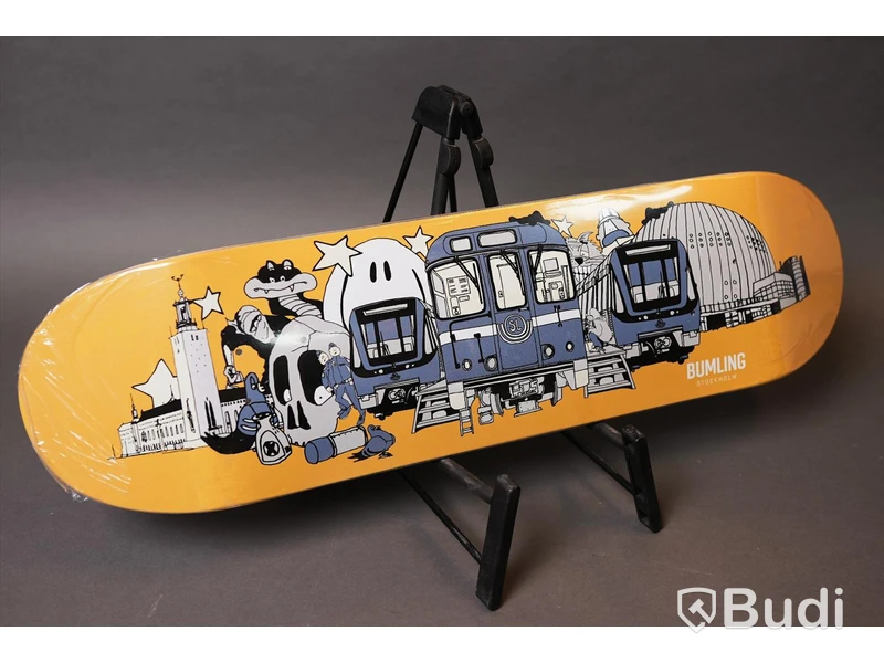 Skateboard - Bumling Sthlm, 7.75. Ny, Obruten förpackning.