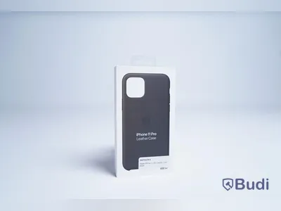 Mobilskal, Apple iPhone 11 Pro Leather Case. Svart. Ny.