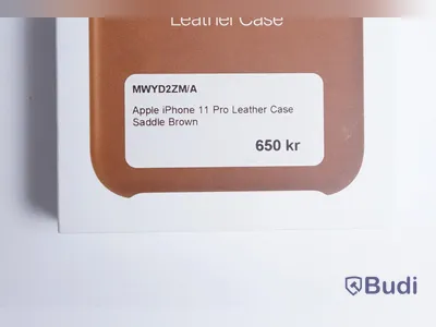 Mobilskal, Apple iPhone 11 Pro Leather Case. Brun. Ny.