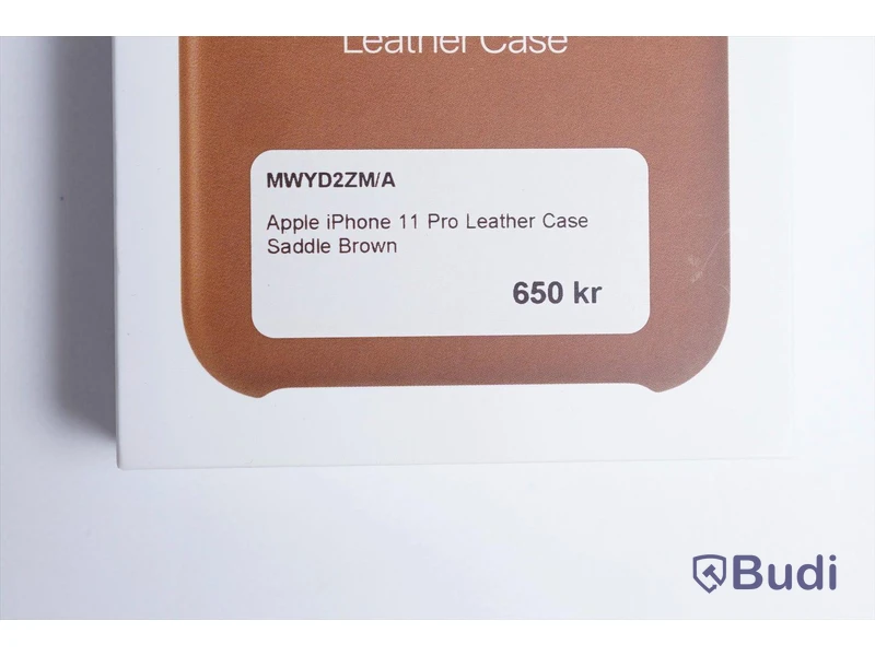 Mobilskal, Apple iPhone 11 Pro Leather Case. Brun. Ny.