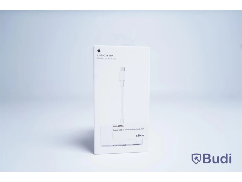 Adapter, Apple USB-C VGA Multiport Adapter. Ny, Obruten förpackning.