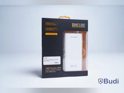 Laddare USB, MacLine Multicharger 90W 1xUSB-C och 1xUSB-A. Ny, Obruten förpackning.