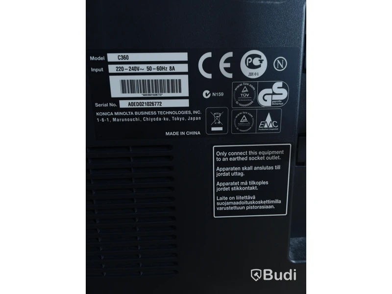 Skrivare KONICA MINOLTA bizhub C360