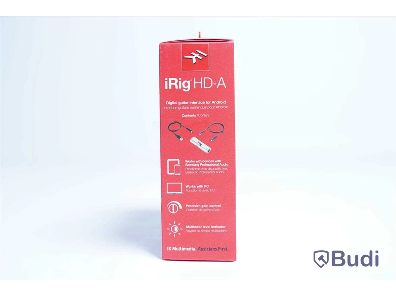 Digital interface. iRig HD-a for android. Ny, Obruten förpackning.