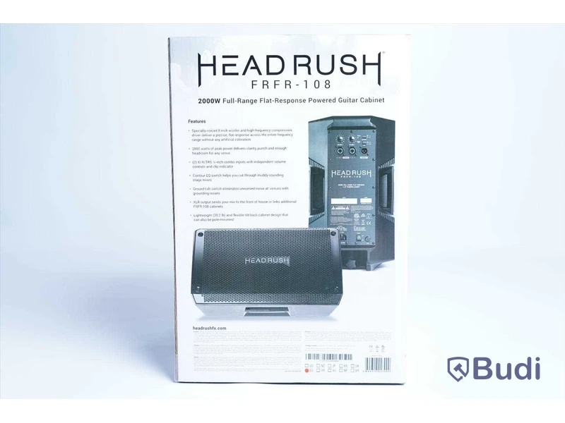 Förstärkare - HeadRush FRFR-108 2000W Full Range Aktiv 1x8 Högtalare. Troligen defekt.