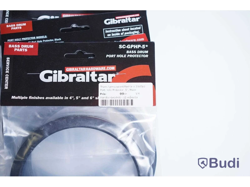 Tillbehör till bastrumma - Remo och Gibraltar. Ny, Obruten förpackning.