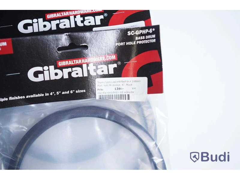 Tillbehör till bastrumma - Remo och Gibraltar. Ny, Obruten förpackning.