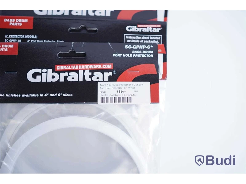 Tillbehör till bastrumma - Remo och Gibraltar. Ny, Obruten förpackning.