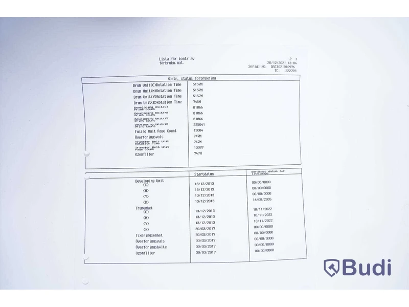 Skrivare - Konica Minolta Bizhub C364e.