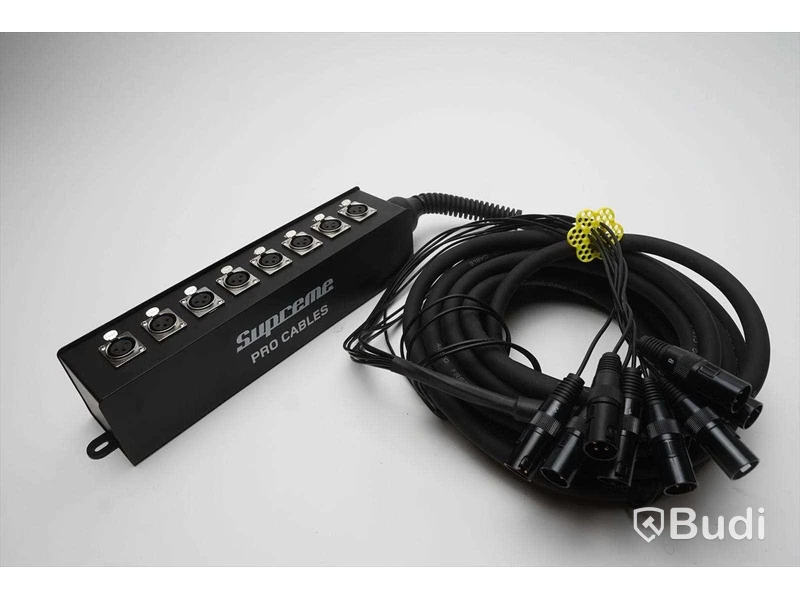 Stage box 8 Multicable SUPREME Ny, Obruten förpackning.