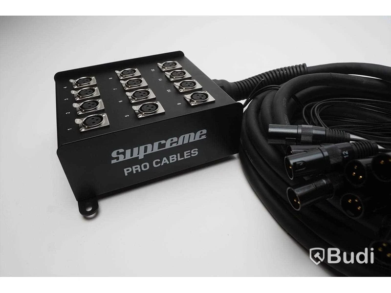 Stage box 12 Multicable SUPREME Ny, Obruten förpackning.