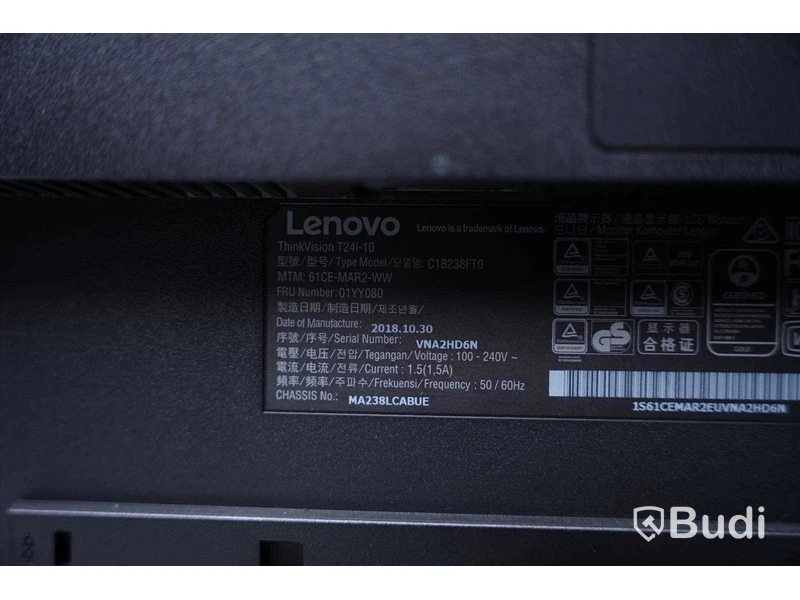Datorskärmar 2st - Lenovo ThinkVision T24i-10.