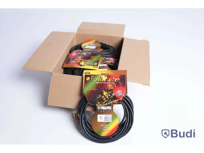 Telekabel 10st - Klotz TM-R0600 6m. Ny, Obruten förpackning.