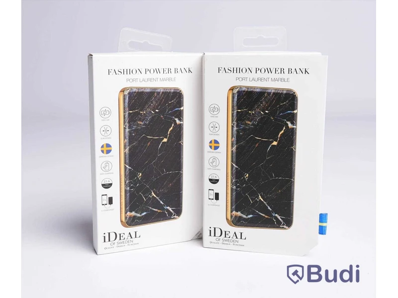 Power bank - 2 st. Port Laurent Marble, Ideal of Sweden. Ny, Obruten förpackning.