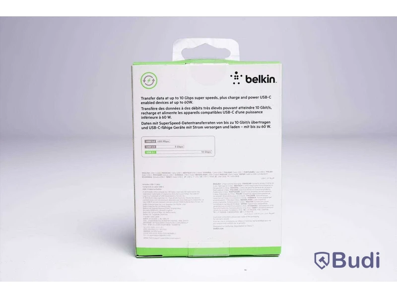 Kabel USB-C - 4 st, à 1 m, Belkin. Ny, Obruten förpackning.