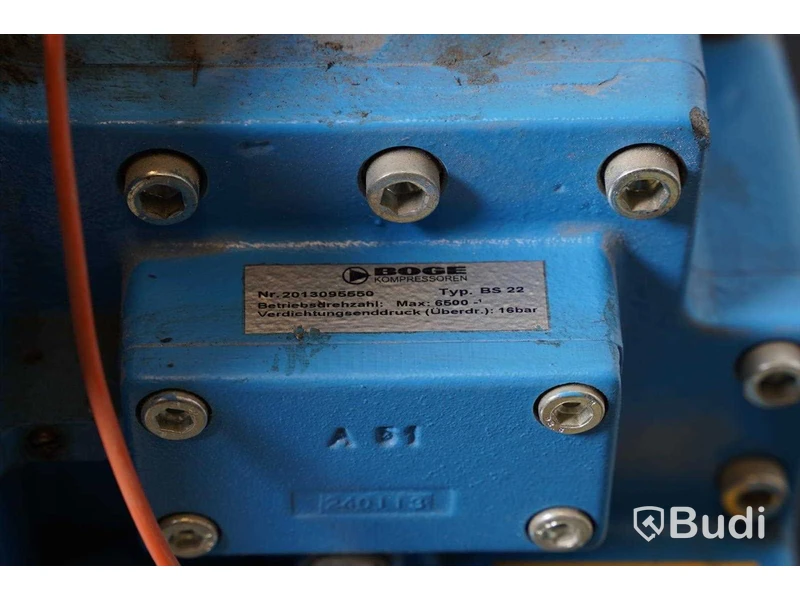 Skruvkompressor - Boge Screw Compressor C7LDR