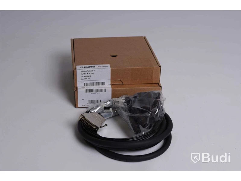 Multikabel - Klotz 25p DSub M - 8x XLR F 3 st. Ny, Obruten förpackning.