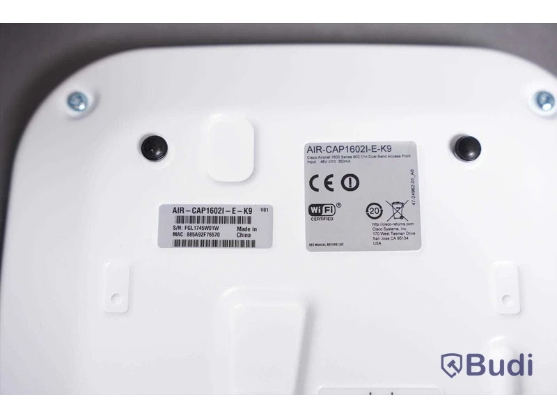 Accesspunkt WiFi 5st - Cisco AIR-LAP1262N-EK9 2st, Cisco AIR-CAP1602I-E-K9 3st.