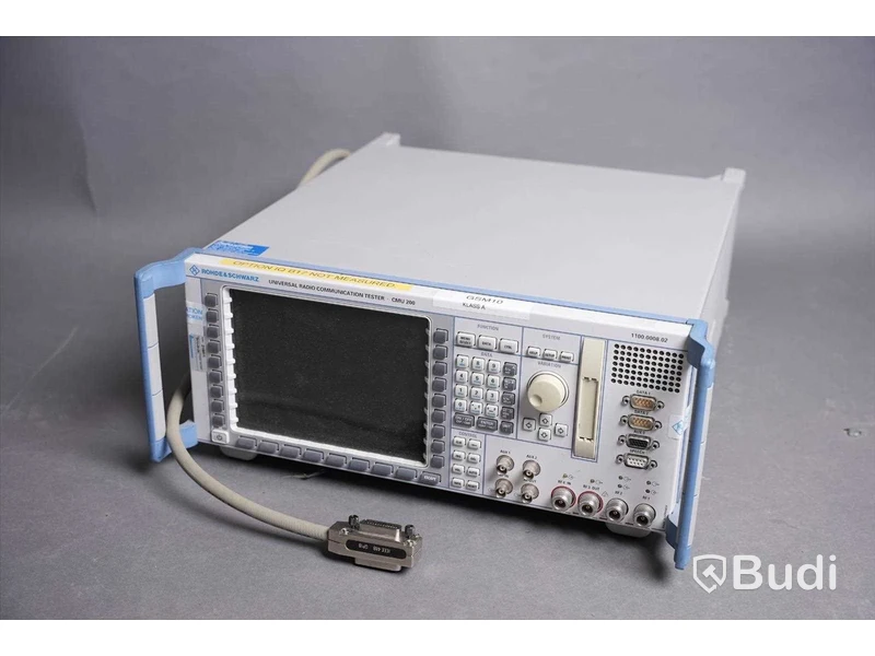 Universal Radio Communication Tester - CMU 200, Rohde & Schwartz. Startar, ingen bild.