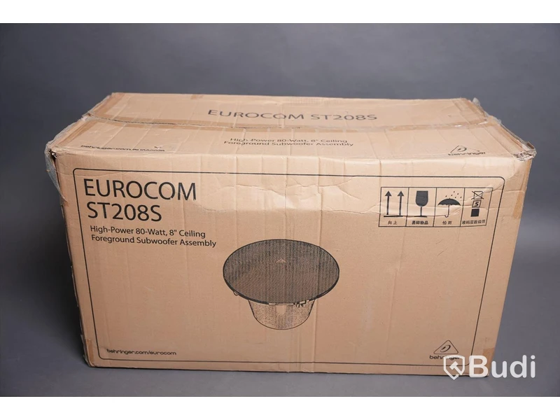 Taksubwoofer 2st - Behringer Eurocom ST2080S. Ny, Obruten förpackning.