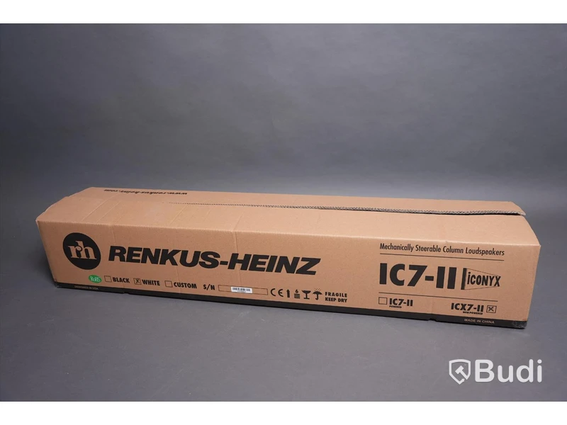 Högtalare - Renkus-Heinz ICX7-II iCONYX White. Ny, Obruten förpackning.