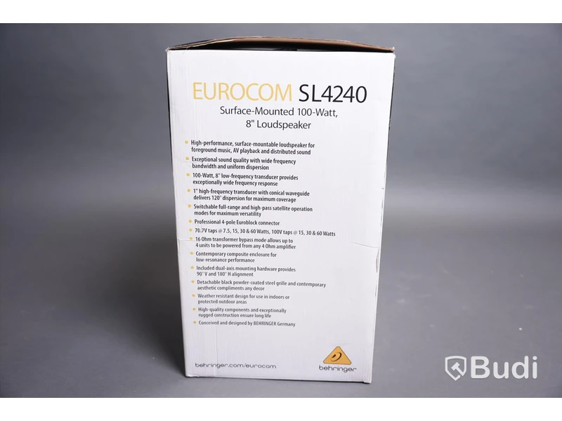 Högtalare - Behringer Eurocom SL4240 White.