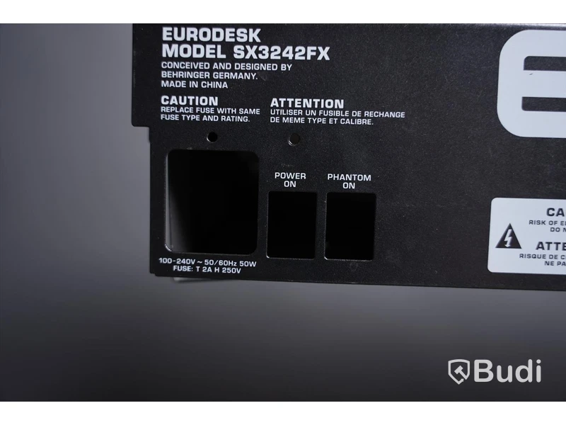 Mixerbord - Behringer Eurodesk SX3242FX. Defekt