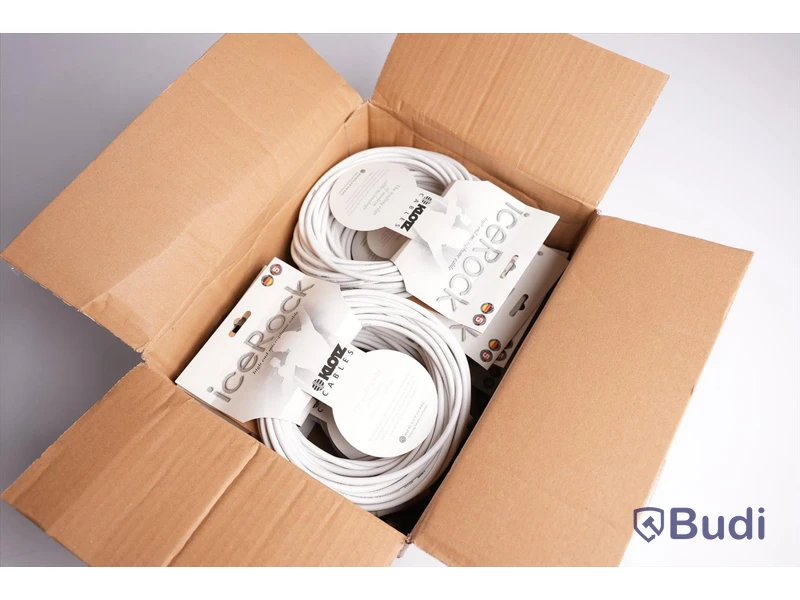 XLR-kabel 10st, Klotz IRFM1000 High End Microphone Cable 10m. Ny, Obruten förpackning.