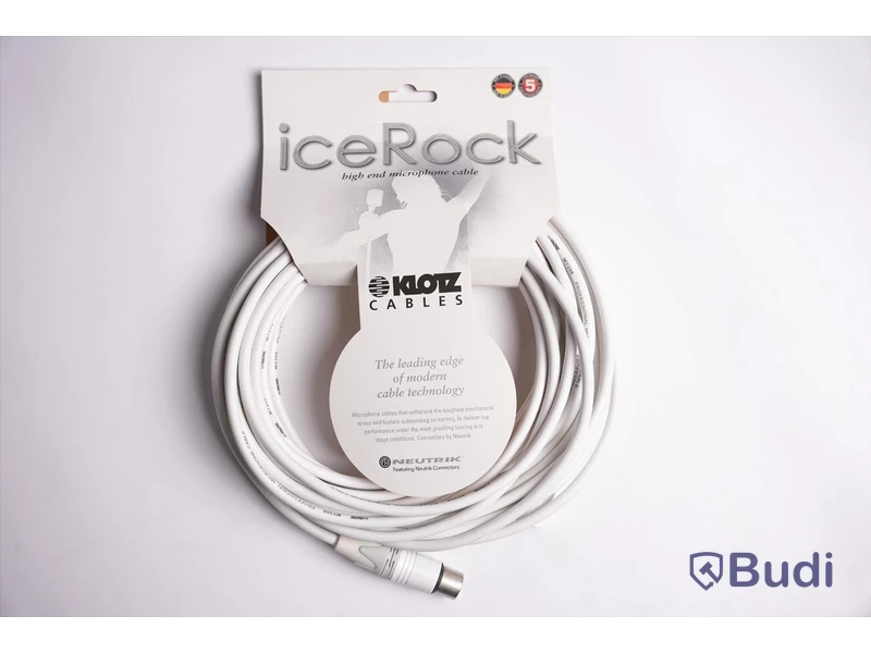XLR-kabel 10st, Klotz IRFM1000 High End Microphone Cable 10m. Ny, Obruten förpackning.